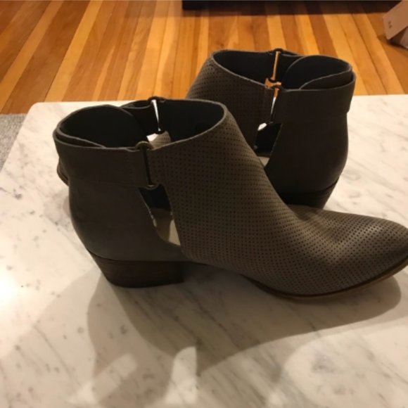 Caslon Shoes - Caslon Gray Booties Size 9.5